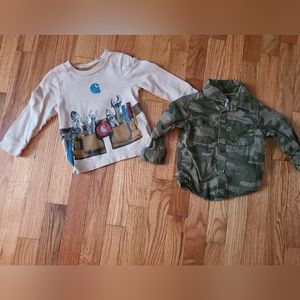 Baby long sleeve shirts